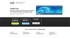 Desktop Screenshot of cardbit.com