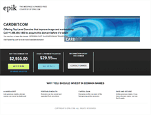 Tablet Screenshot of cardbit.com
